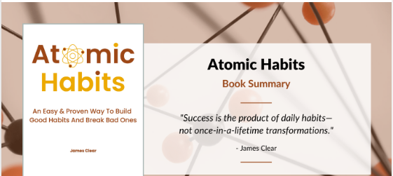 "Atomic Habits" by James Clear