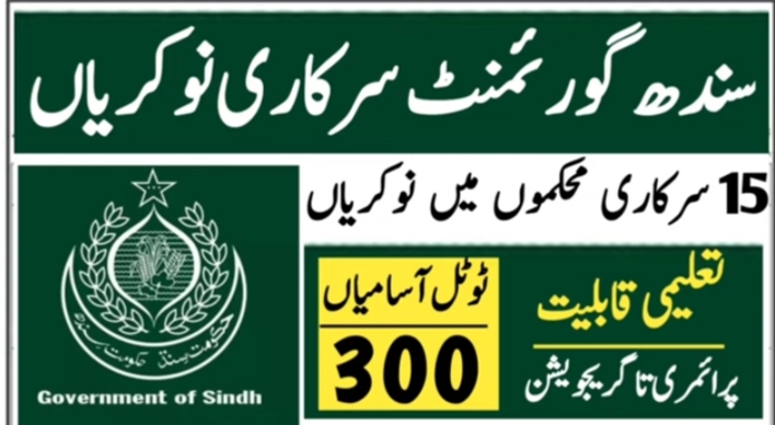 Sindh Government Jobs 2024 – Apply Online in November | Eligibility, Vacancies & Application Guide